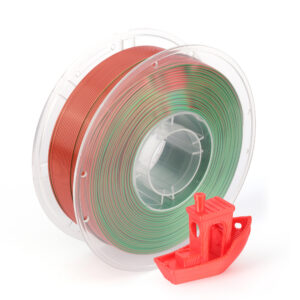 Printe PLA Silk Dual Sarkans / Zelts (Red / Gold) 1.75mm 1kg