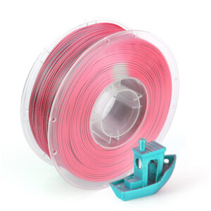 Printe PLA Silk Dual Tirkīzzils / Rozā (Teal / Pink) 1.75mm 1kg