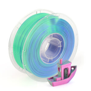 Printe PLA Silk Triple Gaiši zils / Rozā / Gaiši zaļš Filaments (Sky Blue / Pink / Light Green) 1.75mm 1kg