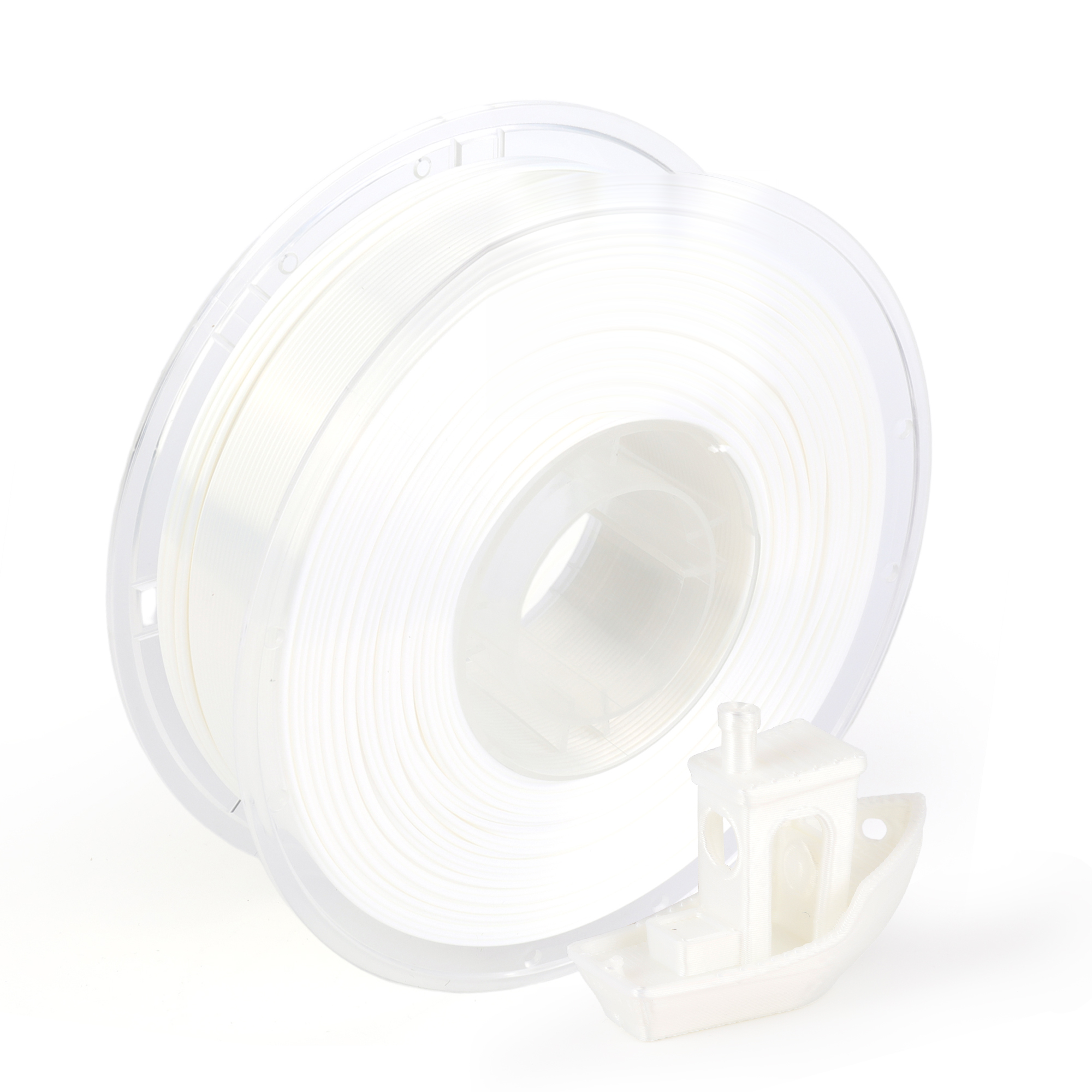 Printe PLA Silk Balts (White) 1.75mm 1kg