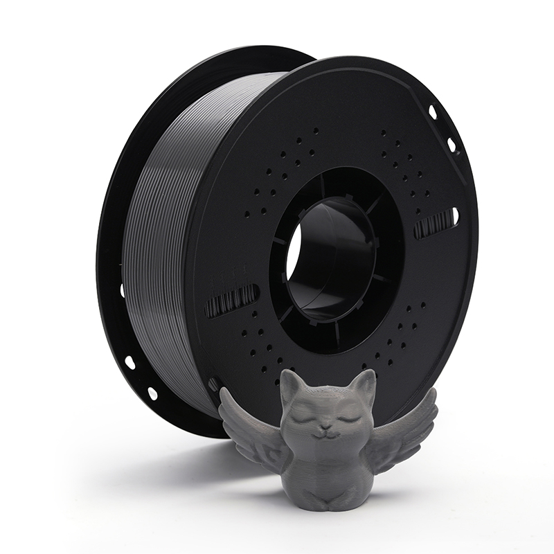 Printe PETG Tumši pelēks Filaments (Dark Grey) 1.75mm 1kg