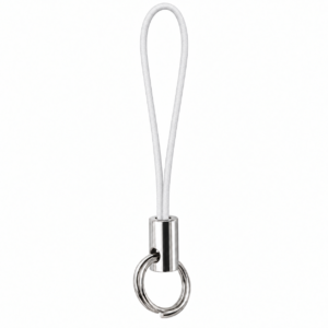 Diega cilpas ar atslēgu riņķīti Balts 46 × 5,42 mm (10gab)