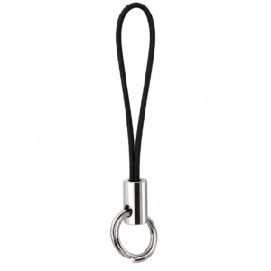 Diega cilpas ar atslēgu riņķīti Melns 46 × 5,42 mm (10gab)